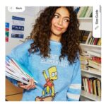 The Simpsons X Skinnydip Bart & Lisa Varsity Knitted Jumper