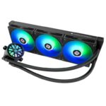 Thermalright AQUA ELITE 360 V6 ARGB Black CPU Liquid Cooler, 360 Cooling Row Size, 3x120mm Water Radiator, AIO sold by THERMALRIGHT.EUR /FBA