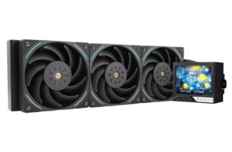 Thermalright Mjolnir Vision 360 ARGB Black-AIO CPU Liquid Cooler, IPS LCD 3.5 320240px Magnet-Absorbent Screen. Sold by deliming321 /FBA