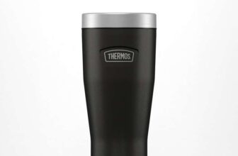 Thermos Icon Black Travel Tumbler – 470ml – Free C&C