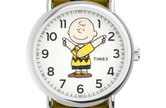 Timex Weekender x Peanuts 38 mm Watch, Indigo LightTW2R41100