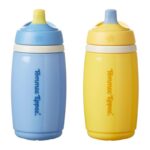 Tommee Tippee Insulated Active Spout Cup 12m, 266ml, Blue and Yellow