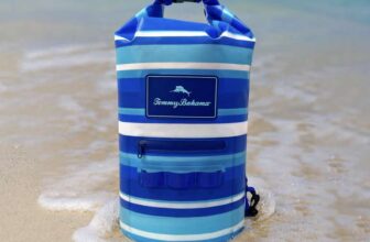 Tommy Bahama 20L Dry Bag in Blue Stripe for Beach / Swimming (instore – Birmingham)