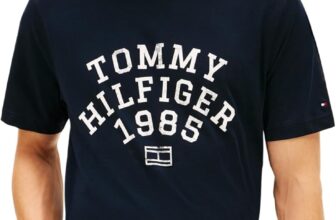 Tommy Hilfiger Mens Hilfiger Arch Tee Mw0mw41470 S/S T-Shirt (Pack of 1)
