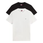 Tommy Jeans TJM Xslim 2-Pack Jersey T-Shirt, Multi, L UK