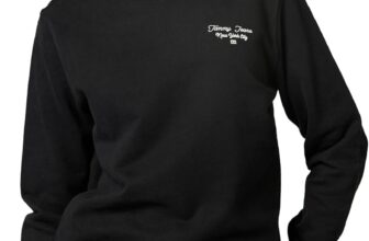 Tommy Jeans Womens Tjw Reg Ess Logo 1 Crew Ext Dw0Dw21960 Pullover Sweatshirt, Black (Black), M