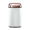 Tower Kitchen Bin with Sensor Lid, 58 L, White-Rose Gold