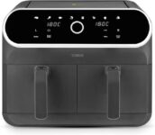 Tower T17194 Elite Dual Basket Digital Air Fryer, 8L, 1700W, Graphite – Excellent refurbished – Sold by Essential Appliances (UK Mainland)