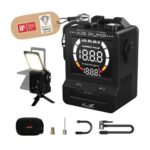 TowerTop 3-in-1 Portable Tyre Inflator, Light, Power Bank