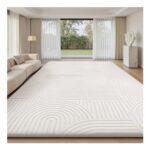Treeboy Rugs Living Room Extra Large Beige Rug 240x300cm
