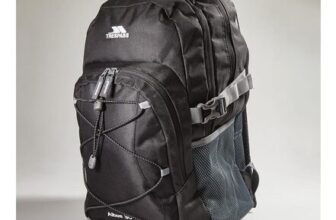 Trespass Albus 30L Rucksack Black/Black