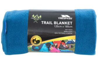 Trespass Picnic Travel Soft Touch Microfleece 120 x180cm