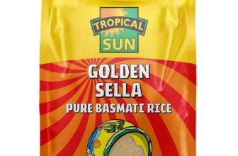 Tropical Sun Golden Sella Basmati Rice 5kg