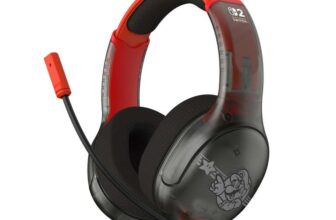 Turtle Beach Airlite Fit Wired Gaming Headset Mario Star – Nintendo Switch 2