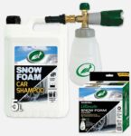 Turtle Wax Ultimate Snow Foam Cannon Kit – contains the Ultimate Snow Foam Cannon 5Ltr of Snow foam car shampoo – with code