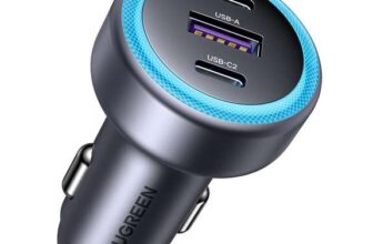 UGREEN 30W USB C Car Charger 3 Port PD Fast Charging Cigarette Lighter Sold by UGREEN GROUP LIMITED UK / FBA