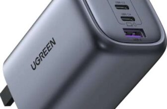 UGREEN Nexode 100W 5-Port GaN SuperFast Charger with code