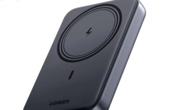 UGREEN Nexode Magnetic Wireless Power Bank (10,000mAh, 20W USB-C PD, MagSafe-Compatible)