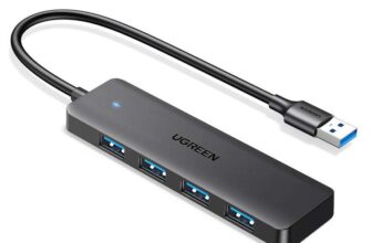 UGREEN USB Hub 3.0, USB Splitter 4 Port Ultra Slim with 5Gbps Data Transfer – Sold by UGREEN Group Limited UK / FBA