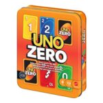UNO Zero Card Game by Mattel, Ages 7, 2-8 Players
