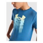 Under Armour Logo Blur T-Shirt Junior
