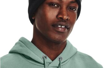 Under Armour Mens 2025 UA Halftime Cuff Moisture Wicking Quick Drying Beanie Hat