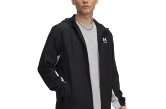 Under Armour Rival WVN Windbreaker Black