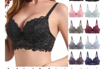 Underwired Lace Balconette Bra, plus Size Bralette, Black 85B
