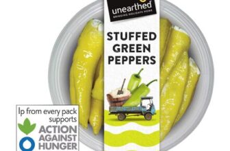 Unearthed Stuffed Green Peppers 150g (Clubcard)