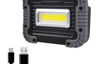 Uni-Com Rechargeable Flood Light Powerful 10W COB LED Site Light