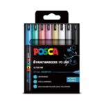Uni-ball Posca PC-1MR Pens 8 Pack (3 colour varieties available) – free C&C