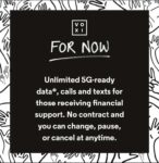 Unlimited data/minutes and text for £10 a month to anyone claiming jobseekers allowance, Universal Credit, or personal independence payment