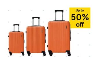 Up To 50% Off Selected Luggage At Tesco, Clubcard Prices With Free P&P
