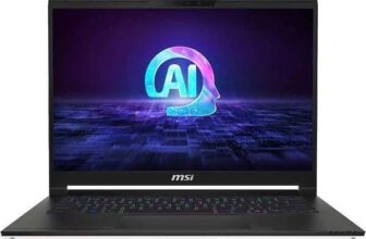 Used MSI Stealth Studio 14 2800x1800p 120Hz Gaming Laptop, i7 Ultra 7 155H, 16 GB DDR5, 1TB SSD – Sold by Currys Clearance