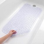 Utopia Home Bath Tub Shower Mat, 41 x 102 CM, 1 Pack, Clear