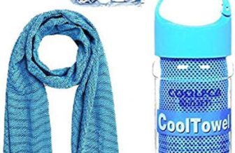 VAKKI Cooling Towel, Ice Cold Sports Sweat Towels for Instant Relief Perfect Coolings Scarf Neck,Forehead, Wristband, Bandana, Stay Cool from Over Heating During All Kinds of Sport and Exercise