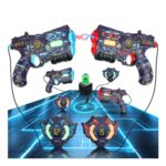 VATOS Rechargeable Laser Tag Set: 2 Guns, 2 Vests, Sync
