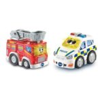 VTech Toot-Toot Drivers Rescue 2-Pack Fire Engine and Police Car