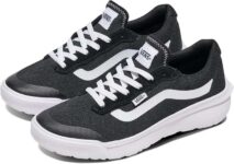 Vans Mens Range BRZ Trainers, Black/White Sizes 6.5-12