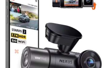 Vantrue N2X 2.7K HDR Dashcam Front and Inside 5G WiFi Dual Dash Camera with IR Night Vision (with code) VANTRUE Official Store