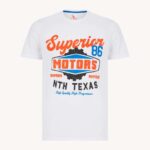 Various Mens White Superior 86 T-shirts