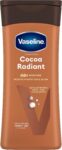 Vaseline Intensive Care Cocoa Radiant Body Lotion with ultra-hydrating lipids and pure cocoa butter for dry skin 200 ml
