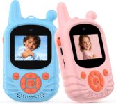 Video Walkie Talkies for Kids, 2 Pack Dual HD Camera