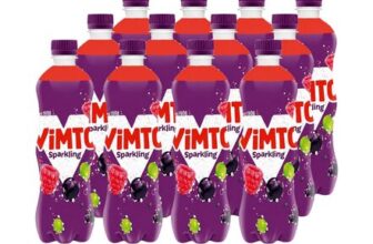 Vimto Original Fizzy Sparkling Mixed Fruit Soft Drink 12 X 500ml