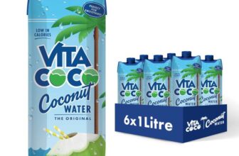 Vita Coco Original Coconut Water Multipack – 6×1 L – Vitamin C & Potassium