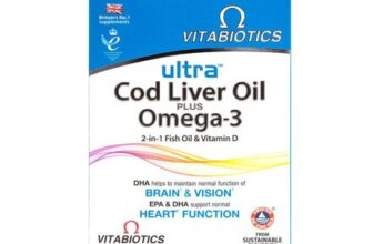 Vitabiotics Ultra Cod Liver Oil 60 Capsules