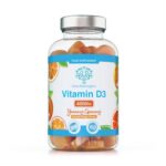 Vitamin D3 Gummies 4000IU, 60 Orange Chewables, UK Made – £5.98 S&S Voucher