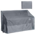 VonHaus Waterproof Garden Bench Cover for 2 Seater Benches (H89/60 x W134 x D70cm) – fits Keter Eden. Sold by VonHaus UK FBA