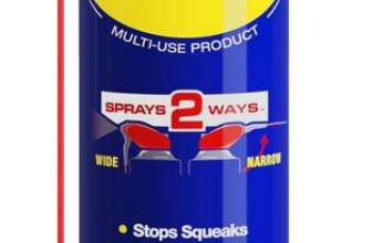 WD-40 Multi-Use Product Lubricant Spray, Smart Straw, Hinges & Locks, 250ml – £3.80 S&S