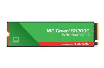 WD Green SN3000 – SSD – 2 TB – internal – M.2 2280 – PCIe 4.0 x4 (NVMe)
